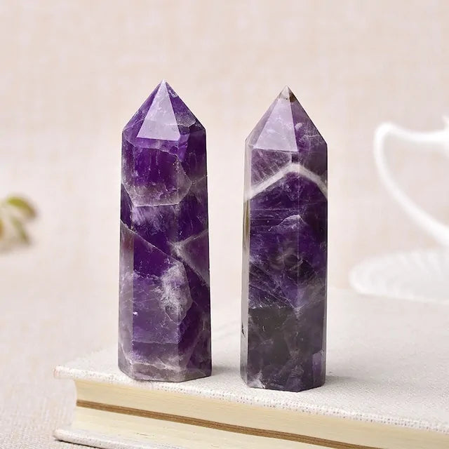 Natural Crystal Stone Towers