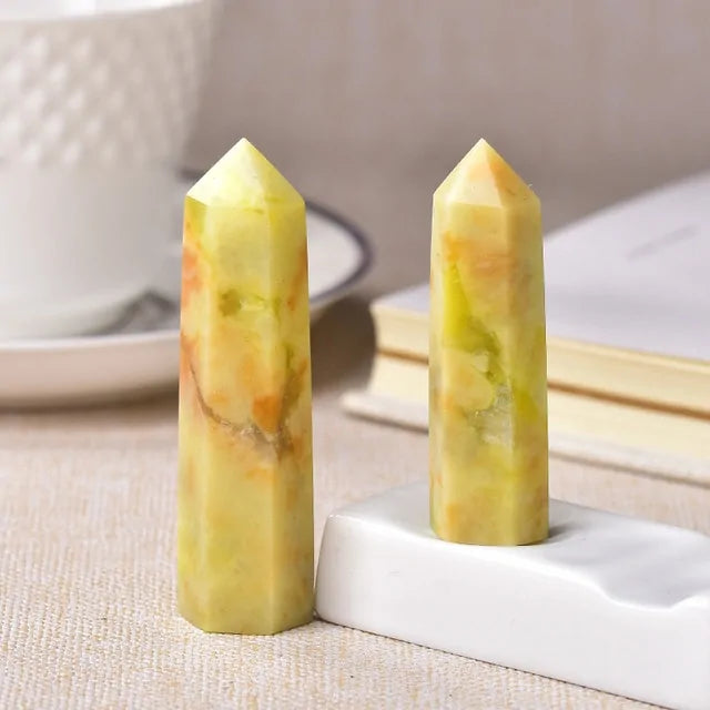 30 Natural Crystal Stone Towers
