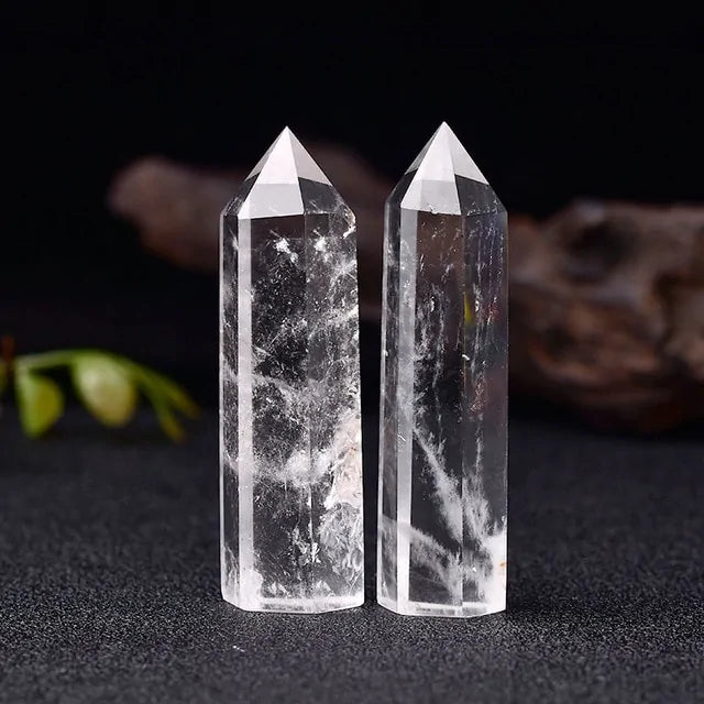 Natural Crystal Stone Towers