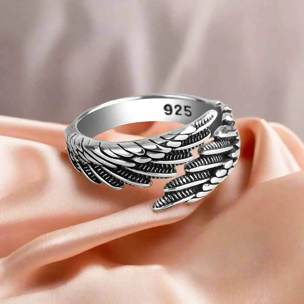 Angel Wings Ring Online Shop – Rustic Touch