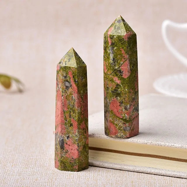 30 Natural Crystal Stone Towers