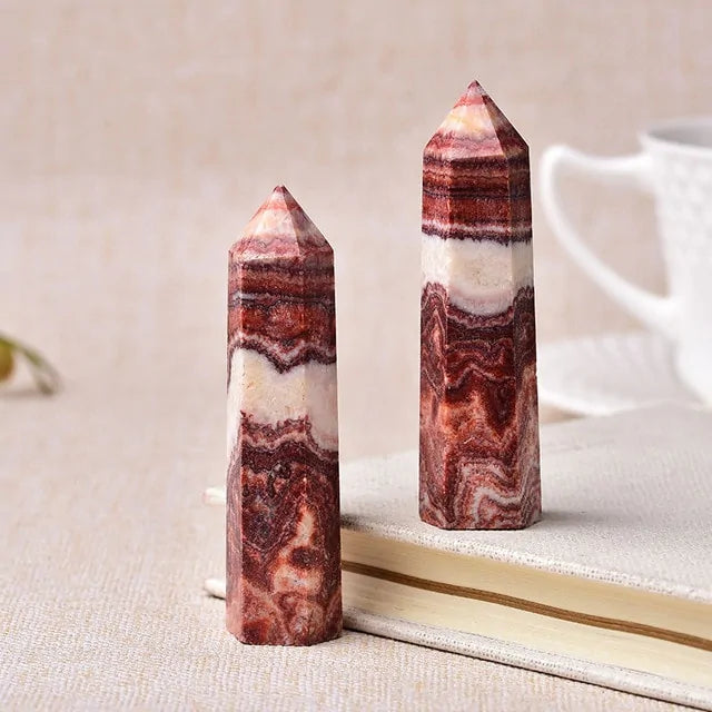 Natural Crystal Stone Towers