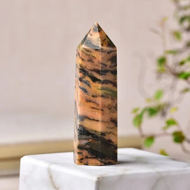 30 Natural Crystal Stone Towers
