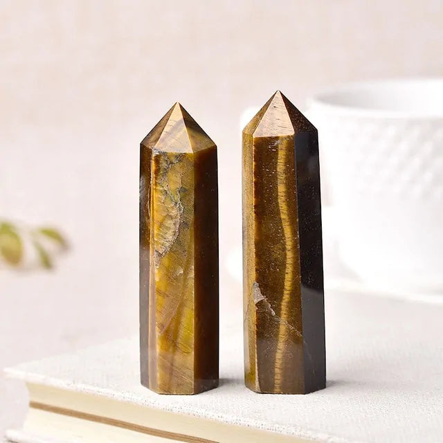 30 Natural Crystal Stone Towers