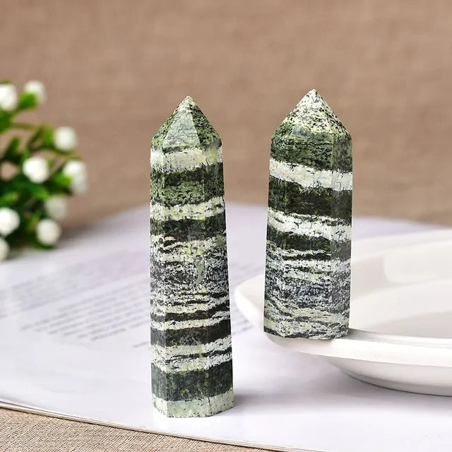 Natural Crystal Stone Towers