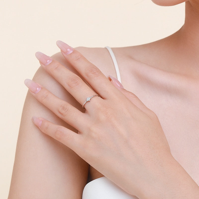 Minimalist 925 Silver Rings