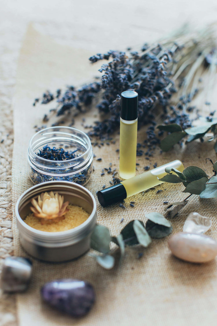 Aromatherapy, essential oil rollers, handcrafted soap
