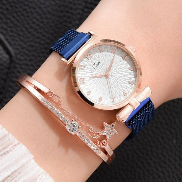 Luxury Magnetic Quartz Bracelet Watches Online Shop Rustic Touch