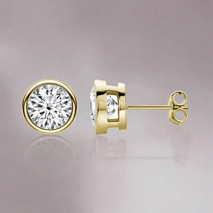 Moissanite Stud Earrings 