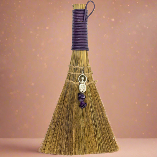 Goddess Amethyst Broom