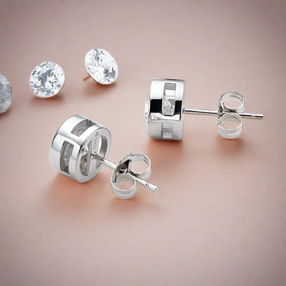 Moissanite Stud Earrings 