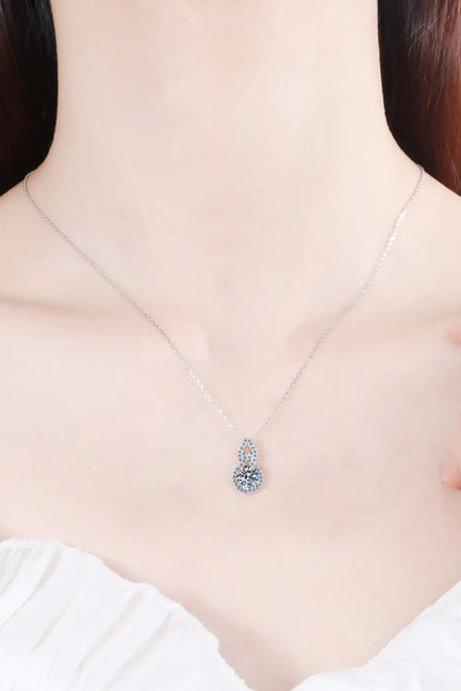 Moissanite Pendant Necklace
