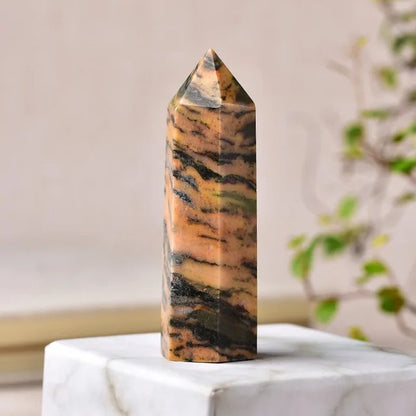 30 Natural Crystal Stone Towers