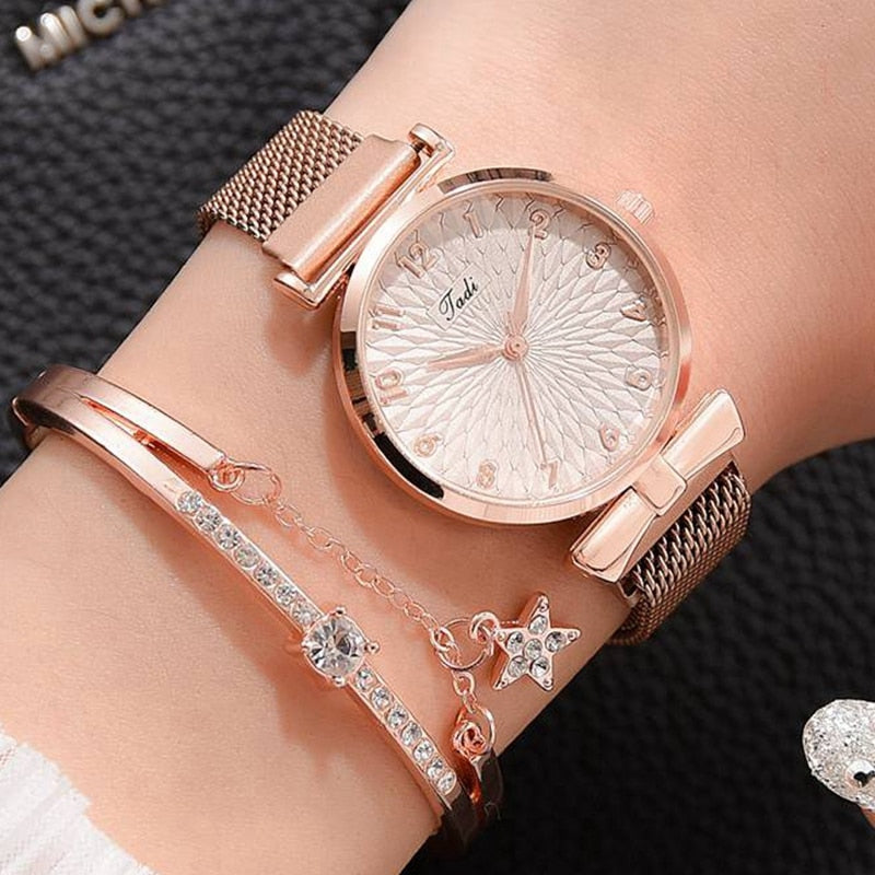 watch and bracelet set