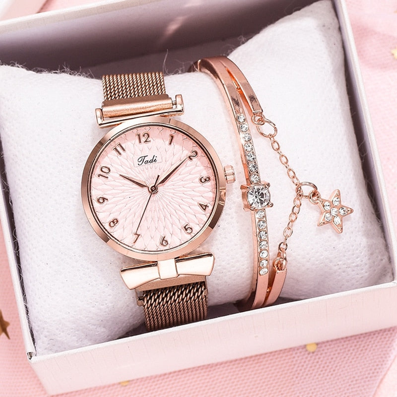 watch and bracelet set