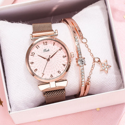 watch and bracelet set