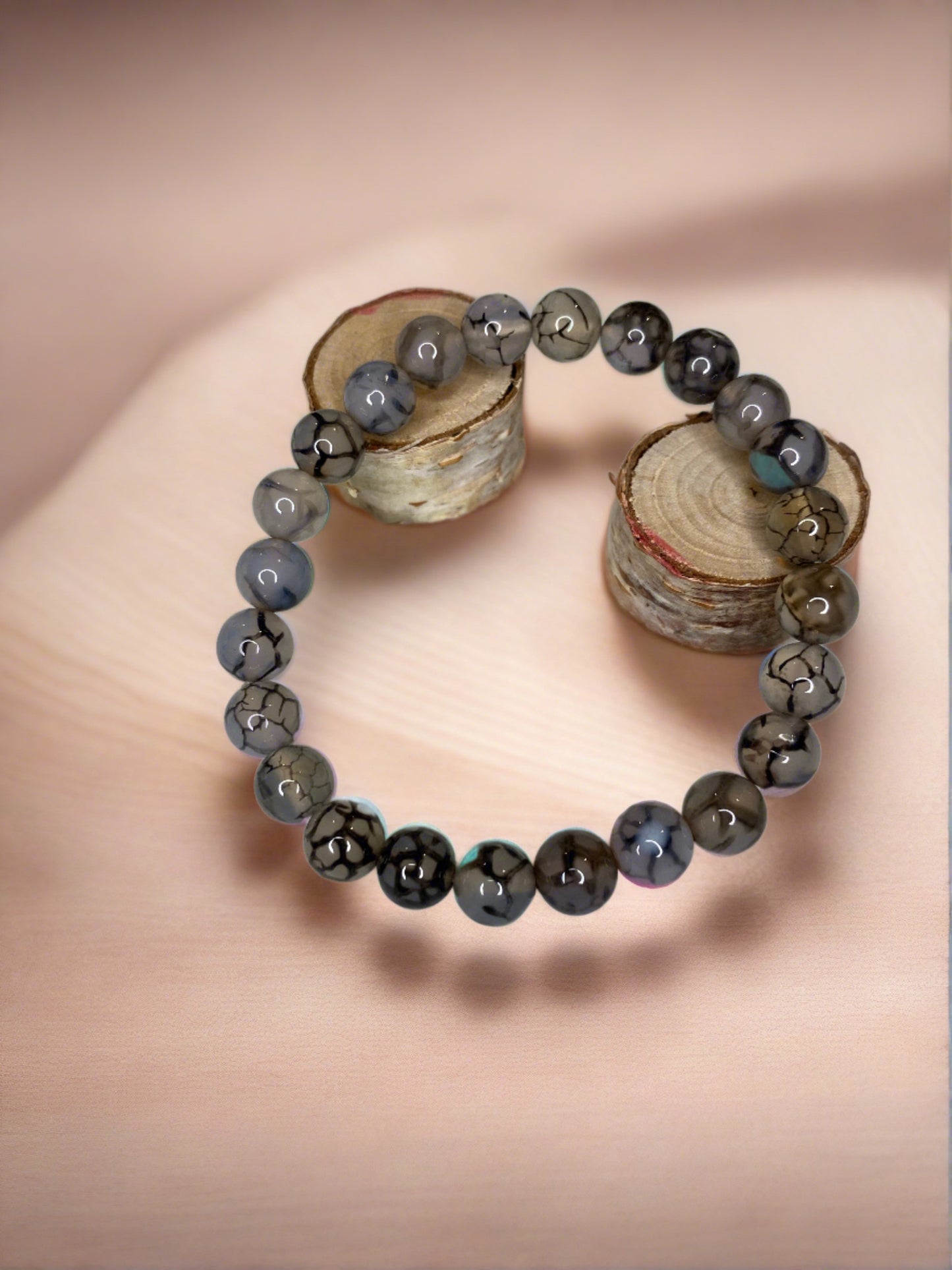 Dragon Vein Beaded Bracelet