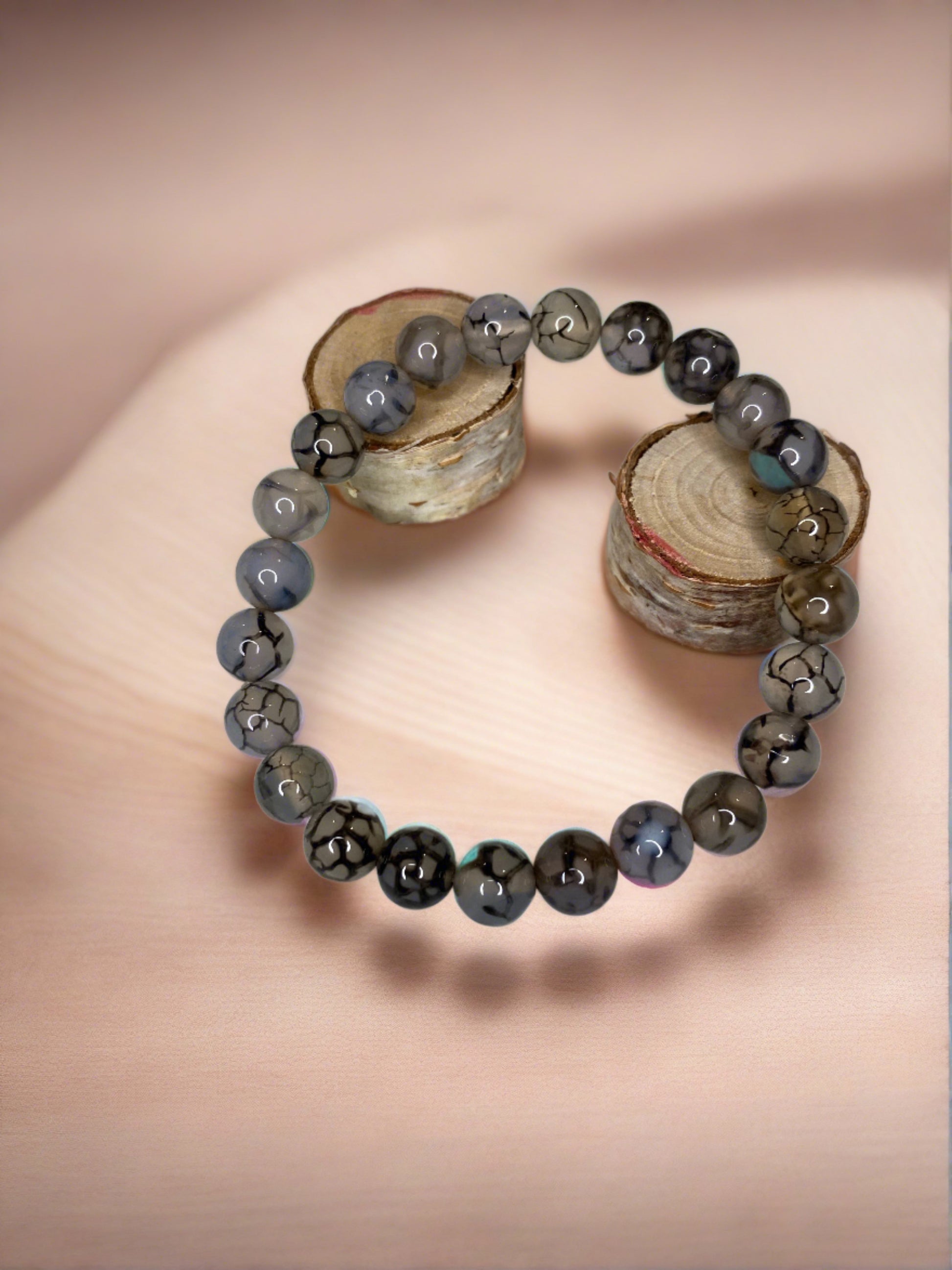 Dragon Vein Beaded Bracelet